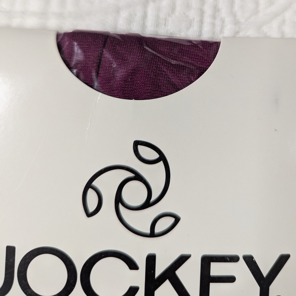 Jockey Berry/Magenta Pantyhose/Tights Size M/T Vintage NWT